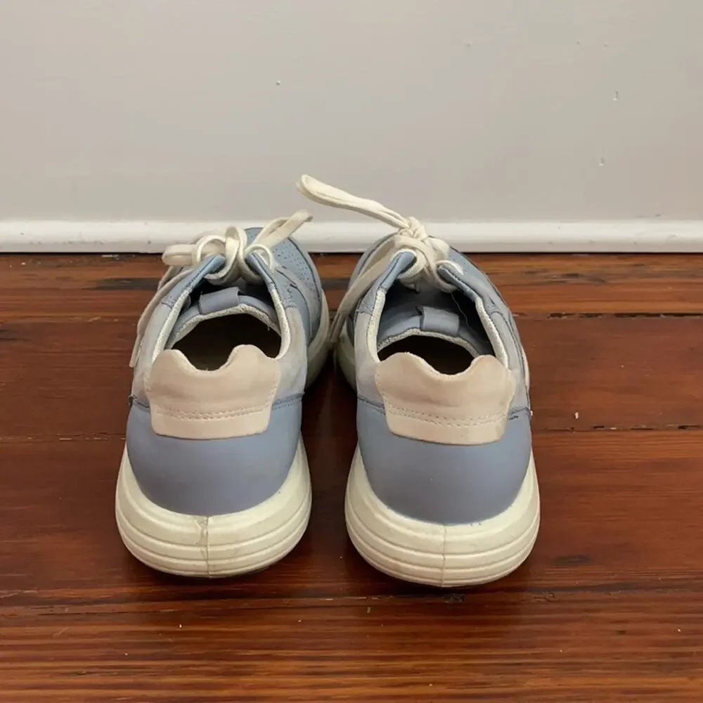 ECCO Soft 7 Runner leather comfort lace up sneakers sz 6